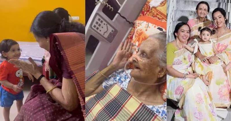 The granddaughter, Saubhagya Venkatesh, has shared memories with her grandmother, Subbalakshmi. The actor posted a video on Instagram featuring Subbalakshmi playing with her daughter.